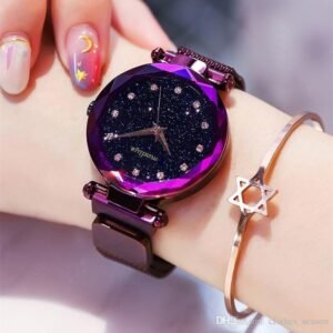Stylish Magnet Chain Watch for Girls